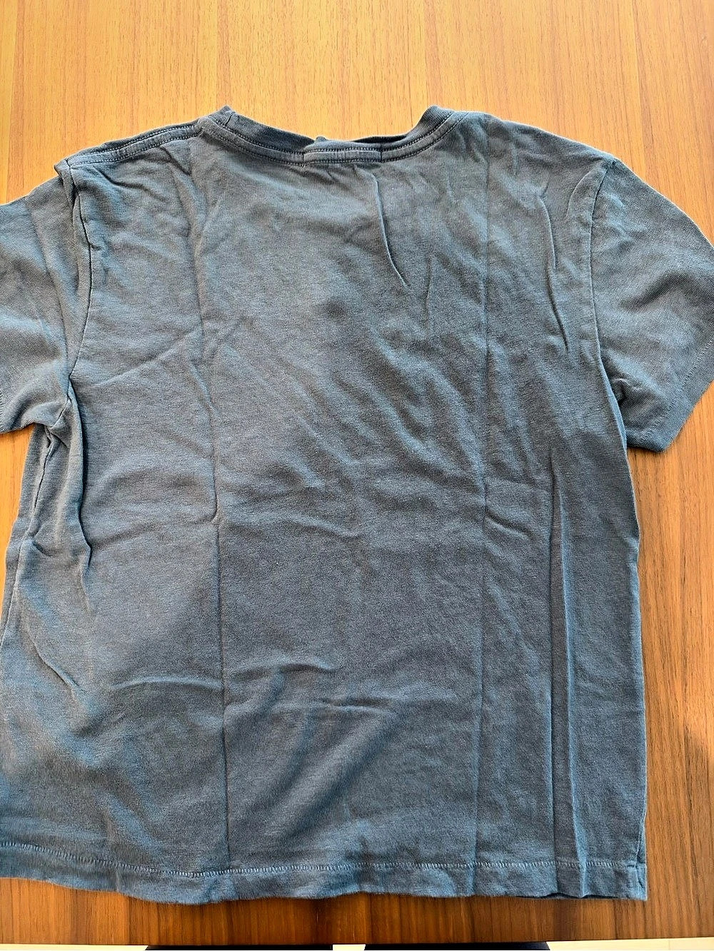 perfectwhitetee Harley Boxy Crew Tee Short Sleeve Tee in Blue